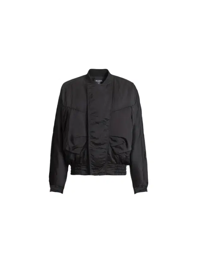 bomber jacket in textured nylon