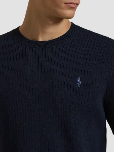 Polo Ralph Lauren Men's Houndstooth Cotton Interlock Short-Sleeve Polo Shirt | Thumbnail 5