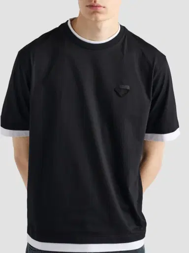 Prada Men's Cotton T-Shirt | Thumbnail 6