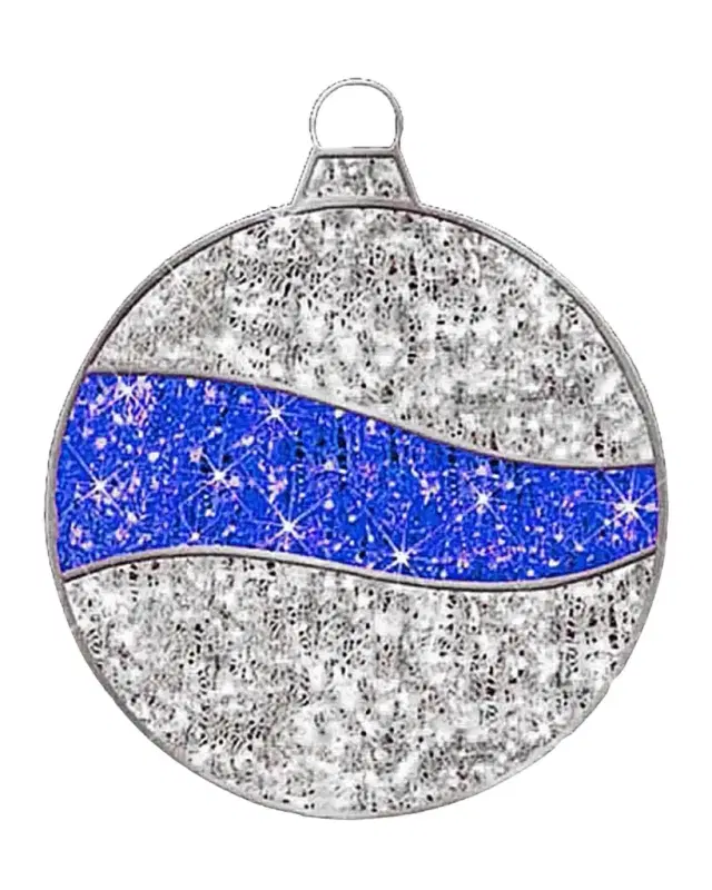 Barcana 2D Ornament Outdoor Christmas Decoration with LED Lights, 60"