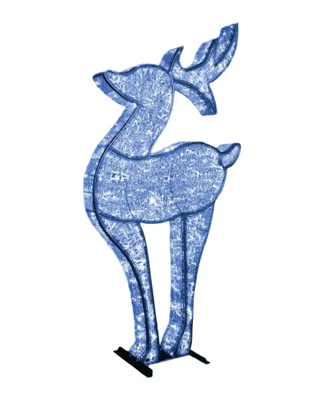 Barcana 6 '10" 3D Medium Deer with LED Lights