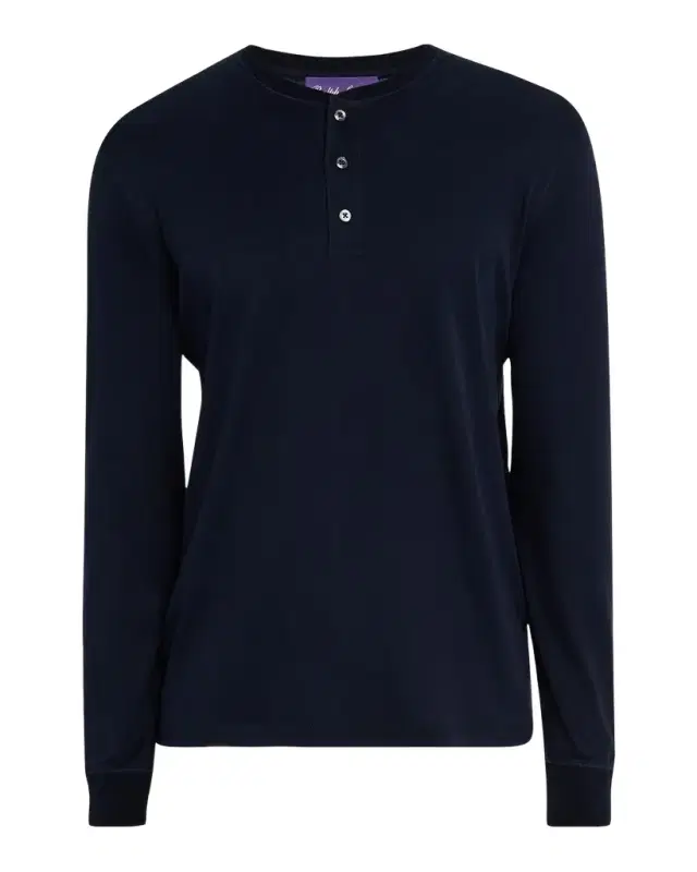 Ralph Lauren Men's Interlock Henley Shirt