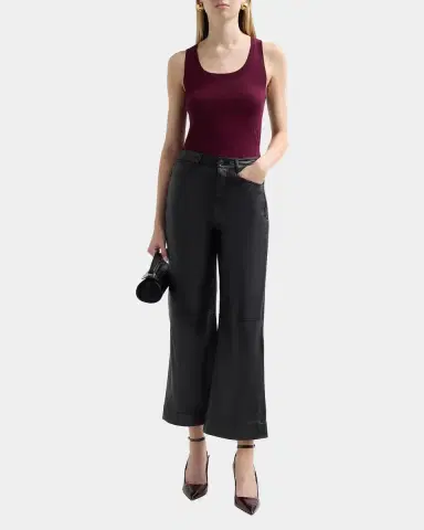 Stuart Weitzman 85mm Vinnie Patent Leather Ankle-Strap Pumps | Thumbnail 3