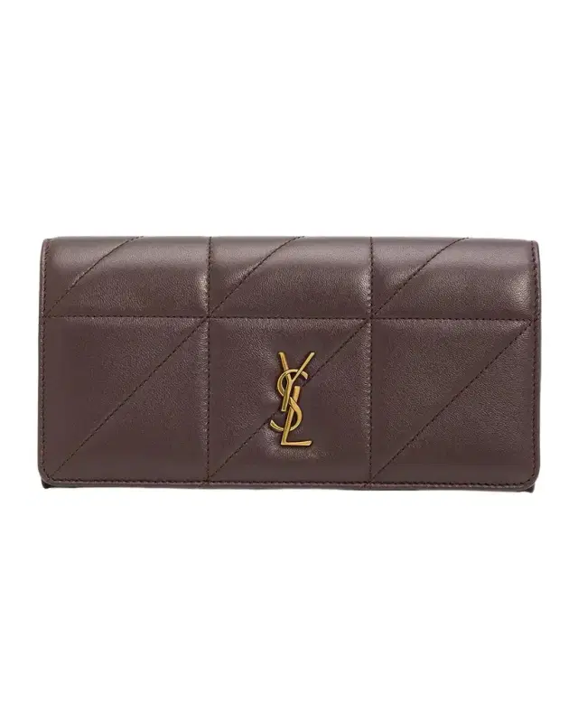 Saint Laurent Jamie Leather Clutch