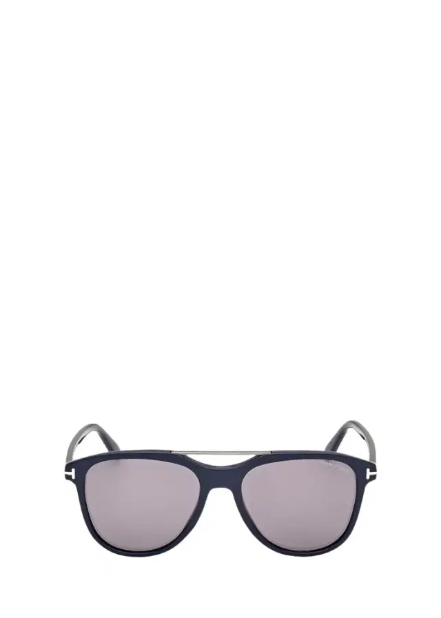 Tom Ford Men's Damian-02 Acetate Oval Sunglasses