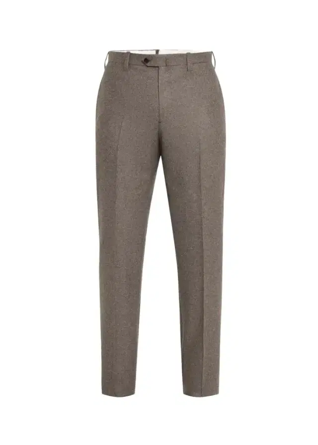 Cesare Attolini Men's Flat-Front Flannel Trousers