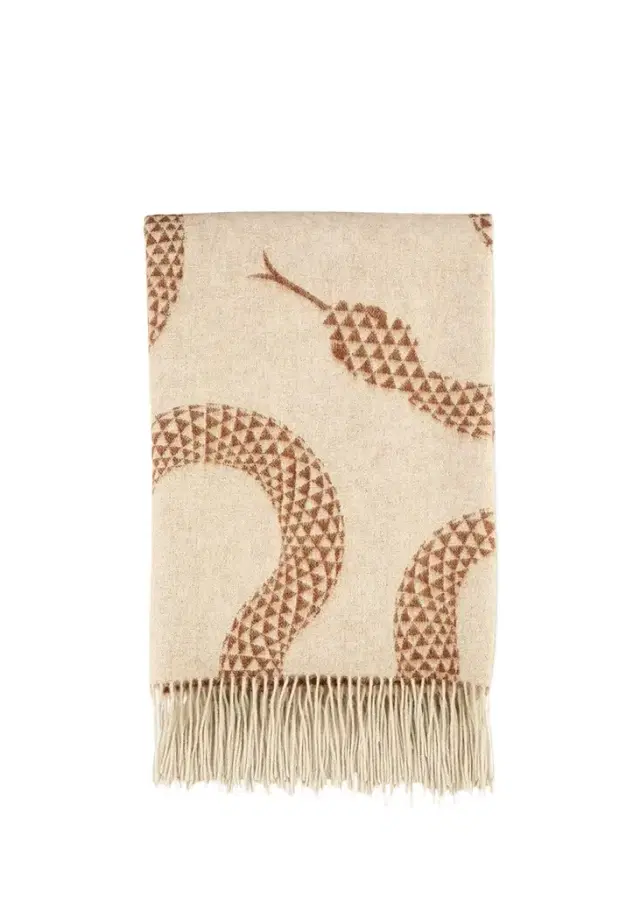 Jonathan Adler Edna Merino Wool Throw, 50" x 70"