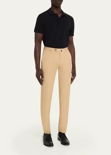 Incotex Men's Slim-Fit Chinolino Trousers | Thumbnail 6