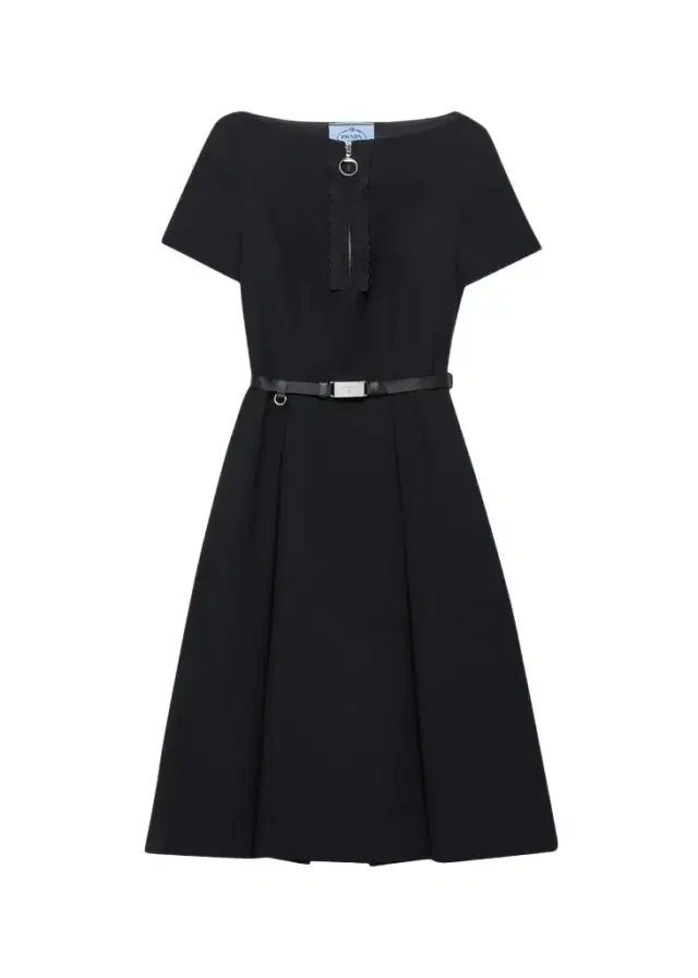Abiti Wool A-Line Midi Dress