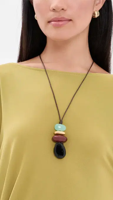 Lizzie Fortunato Museo Cord II Necklace | Thumbnail 3