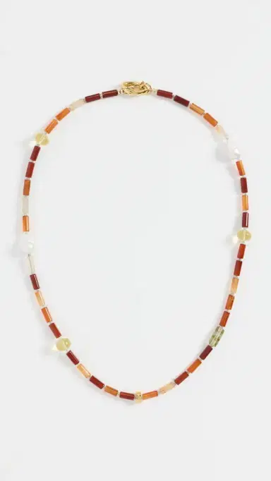 Lizzie Fortunato Circo Necklace In Stone Fruit | Thumbnail 2