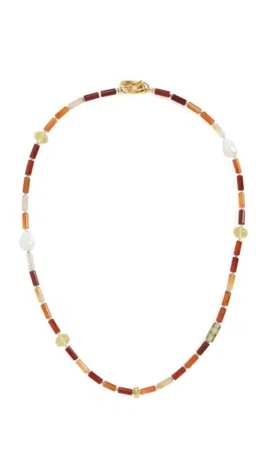 Lizzie Fortunato Circo Necklace In Stone Fruit | Thumbnail 6