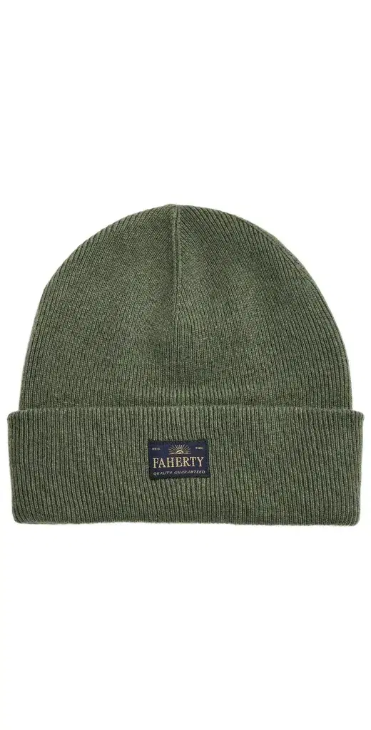 Faherty Merino Beanie