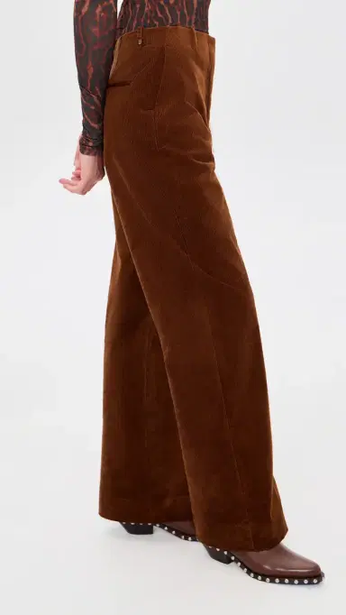 Ganni Corduroy Trousers | Thumbnail 4