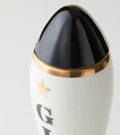 Jonathan Adler Rocket porcelain decanter | Thumbnail 3
