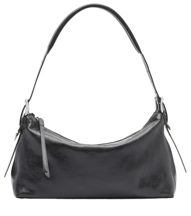 Lemaire Belted leather shoulder bag