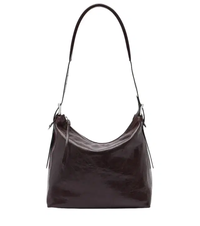 Lemaire Small belted leather tote bag
