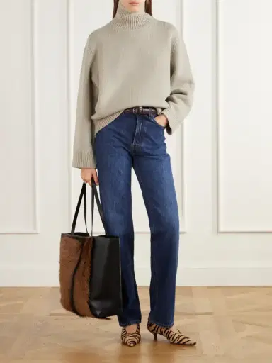 TOTEME Wool Turtleneck Sweater | Thumbnail 2