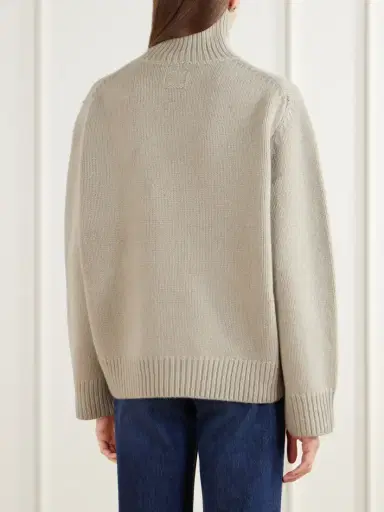 TOTEME Wool Turtleneck Sweater | Thumbnail 4
