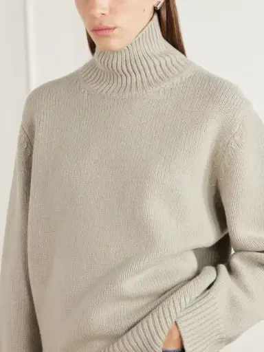 TOTEME Wool Turtleneck Sweater | Thumbnail 5