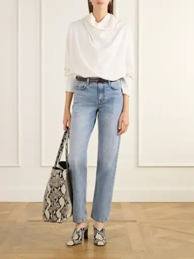 TOTEME Draped Cady Blouse | Thumbnail 2
