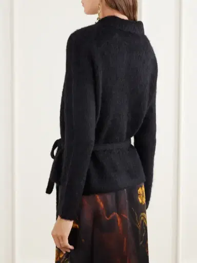 Dries Van Noten Alpaca And Wool-blend Cardigan | Thumbnail 3