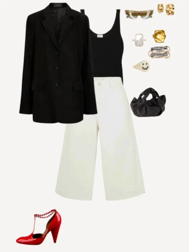 Marie McManus Shorts and Joseph Blazer