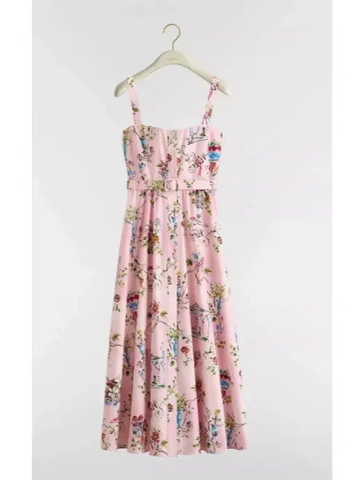 Dior Dioriviera Mid-Length Flared Dress