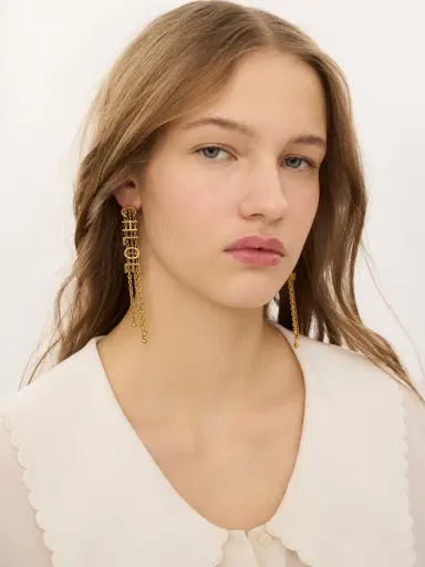 Chloé The Chloé Mini Belt dangling earrings | Thumbnail 2 Chloé The Chloé Mini Belt dangling earrings | Thumbnail 2