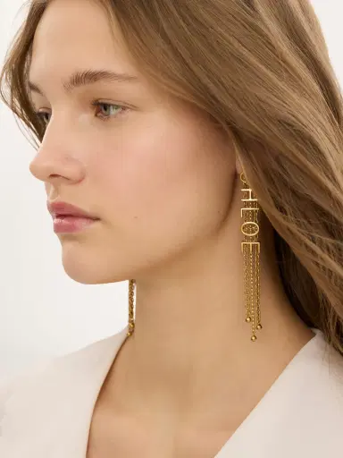 Chloé The Chloé Mini Belt dangling earrings | Thumbnail 4 Chloé The Chloé Mini Belt dangling earrings | Thumbnail 4