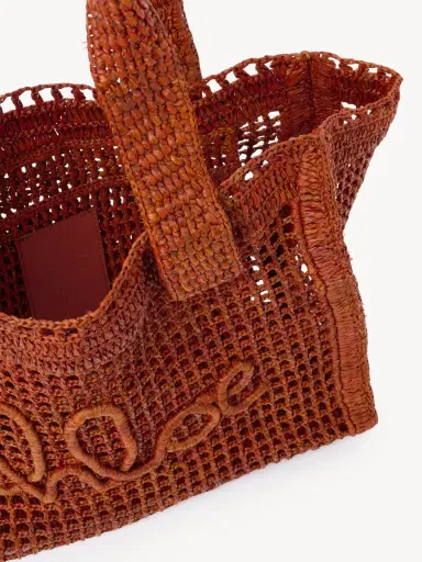 Chloé Summer Banana east-west tote bag in raffia | Thumbnail 5 Chloé Summer Banana east-west tote bag in raffia | Thumbnail 5