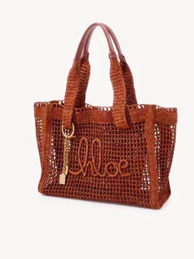 Chloé Summer Banana east-west tote bag in raffia | Thumbnail 3 Chloé Summer Banana east-west tote bag in raffia | Thumbnail 3