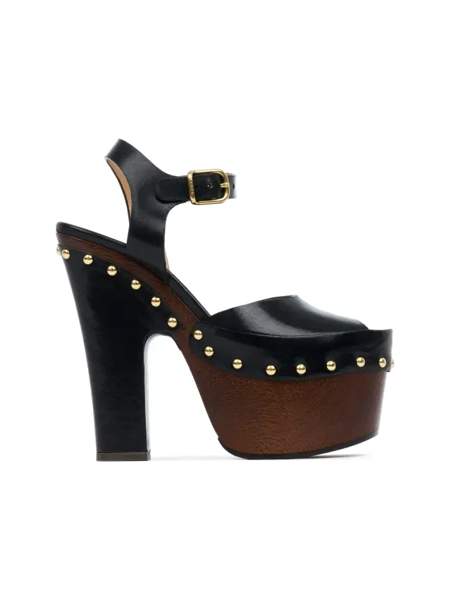 Chloe Meret platform clog