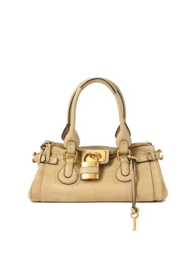 Chloé Paddington bag in suede leather | Thumbnail 1 Chloé Paddington bag in suede leather | Thumbnail 1