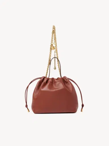 Chloé Small Chloé Icons shoulder bag with chain in soft leather | Thumbnail 4 Chloé Small Chloé Icons shoulder bag with chain in soft leather | Thumbnail 4