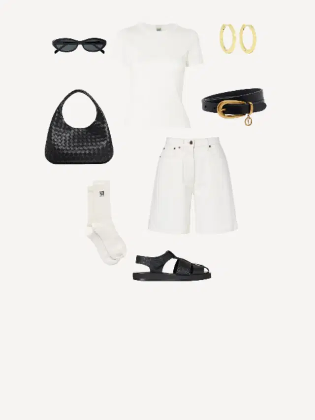 Monochrome Summer Casual