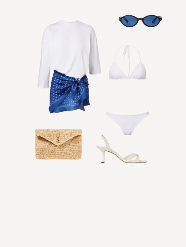 Beach Club Vacation Look