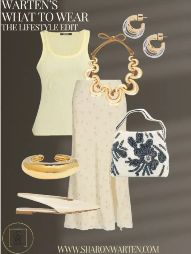 Elegant Summer Brunch Look