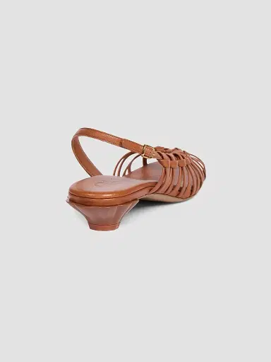 Chloé Estra Woven Leather Sandals | Thumbnail 4