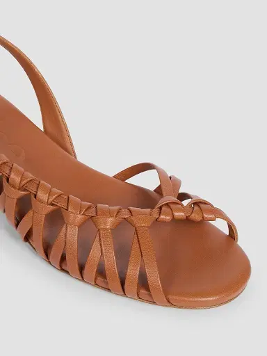Chloé Estra Woven Leather Sandals | Thumbnail 6