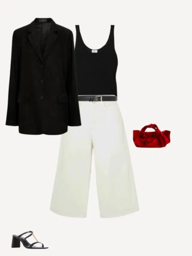 Saint Laurent Tank with Maria McMannus Shorts