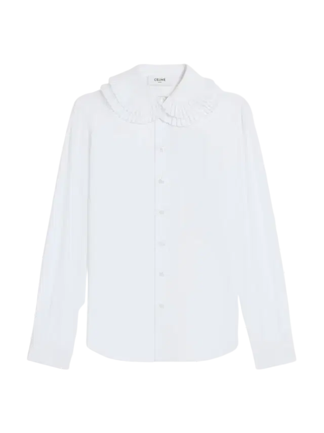 Shirt in Cotton Poplin