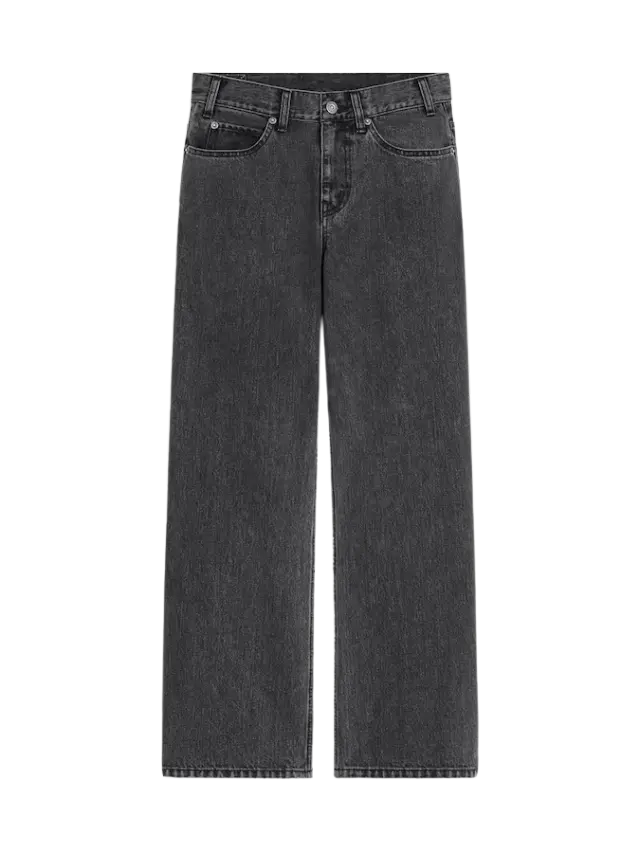Celine Jolene Jeans in Charcoal Wash Denim