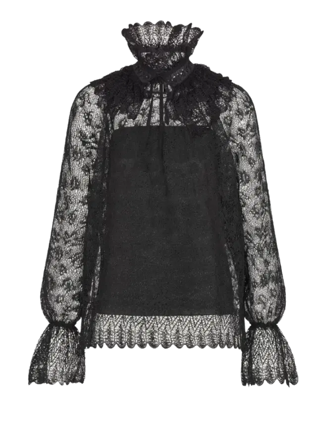 Dior Top with Removable Collar