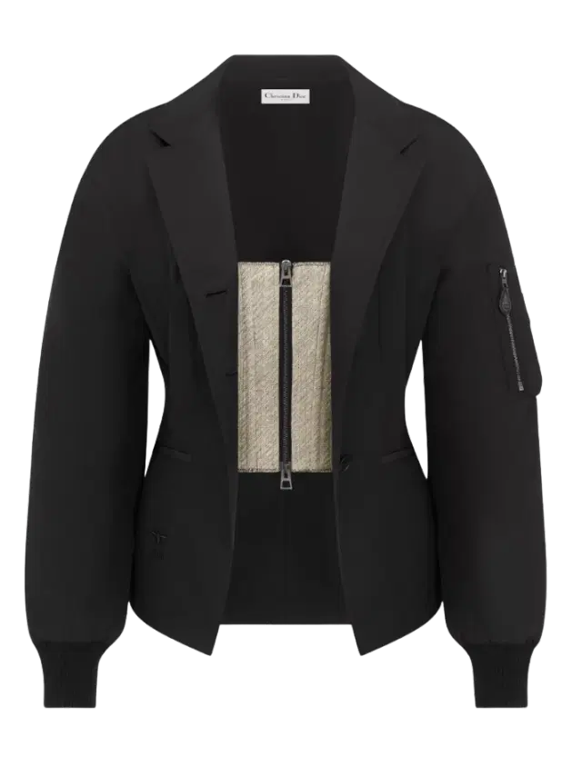 Dior Fitted Jacket with Integrated Bustier