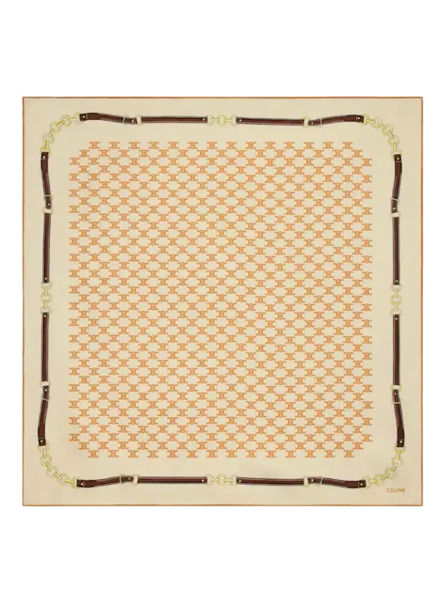 Celine bandana IN heritage silk twill