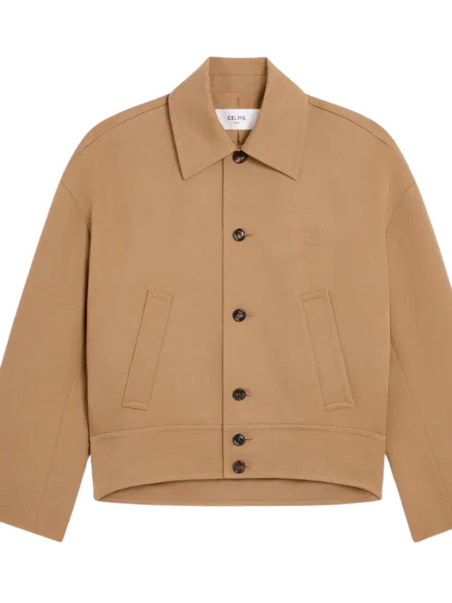 Celine Jacket in Cotton Wool Gabardine