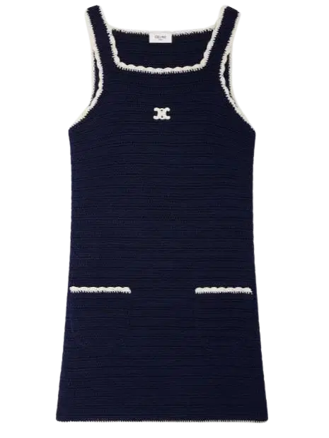 Celine Mini dress IN crocheted cotton