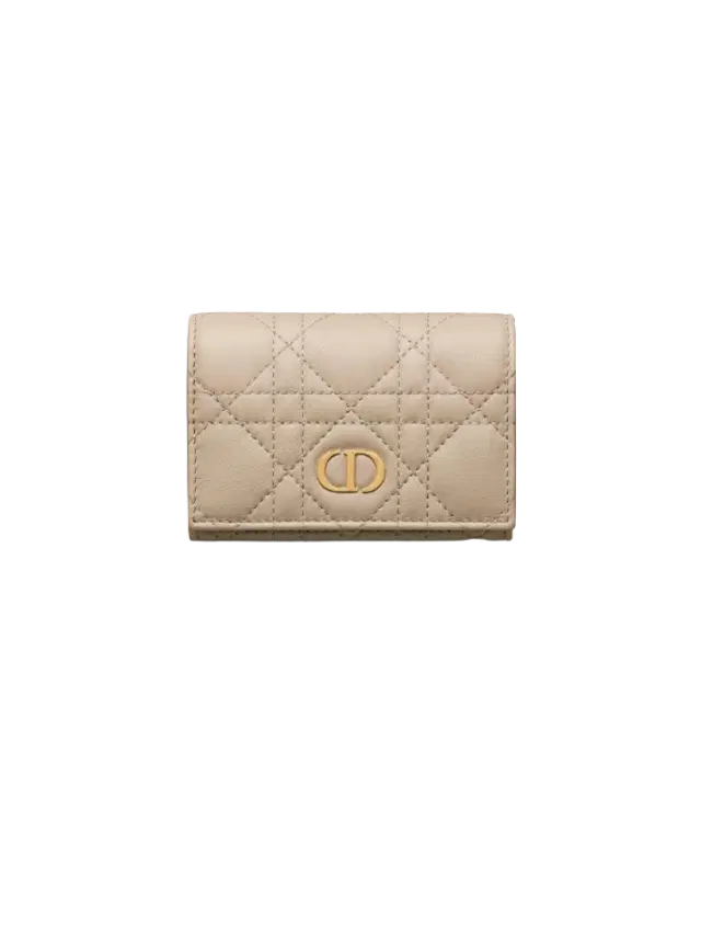 Dior Sand Dior Caro Glycine Wallet