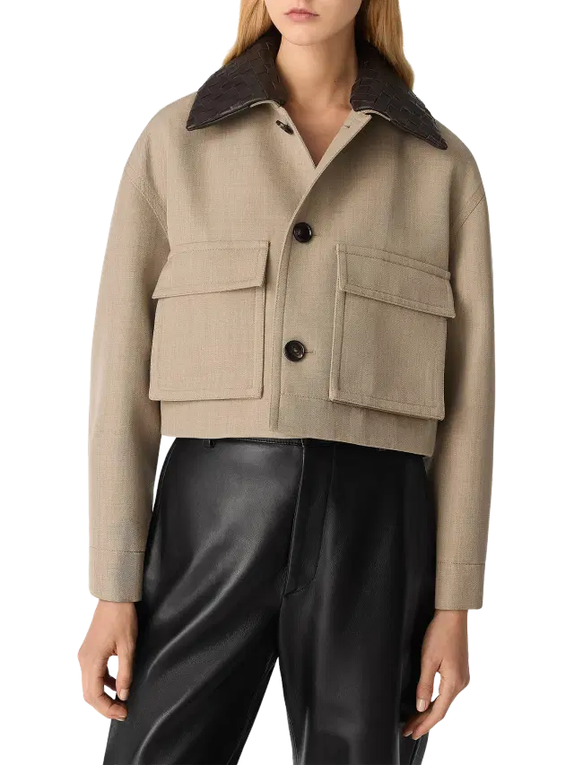 Wool Twill Blouson